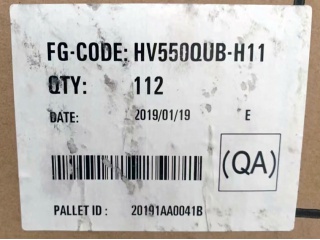 HV550QUB-H11